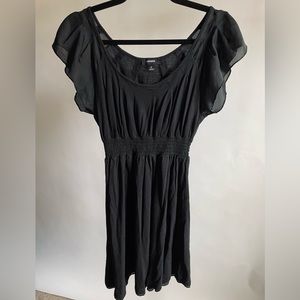 Express Dress, Black, Fit & Flare, Size Small